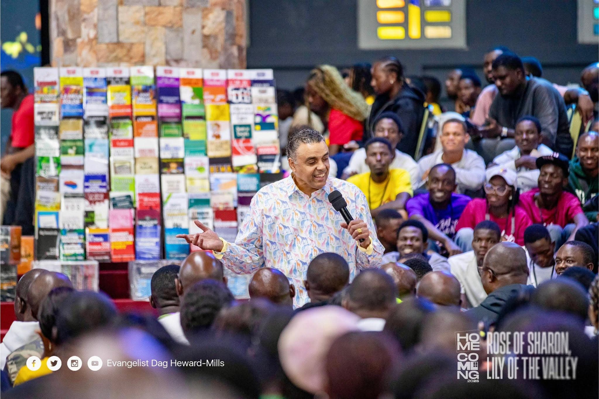 Believers gathered at a previous Homecoming Convention